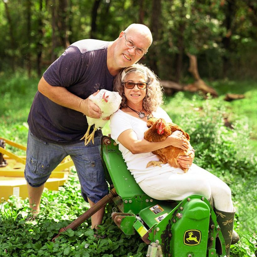 Jude and Mayra Chartier - Free range chicken farm in the Lehigh Valley
