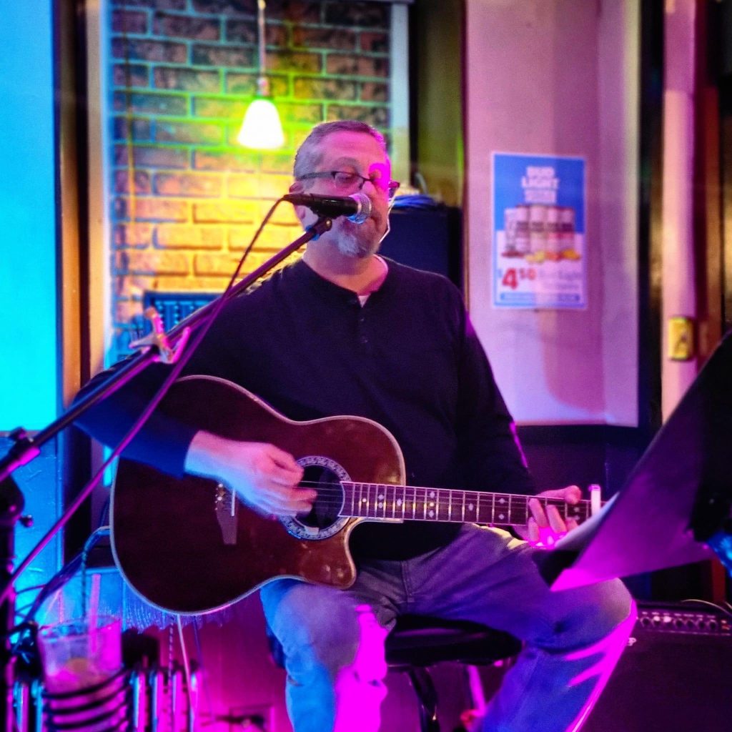 Michael David Smull - Singer/Songwriter Performing